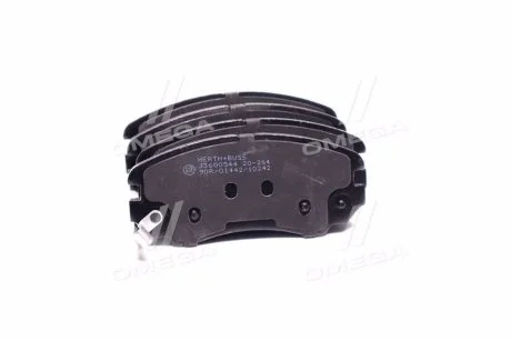 Колодки гальмівні дискові передні HYUNDAI, KIA JAKOPARTS J3600544