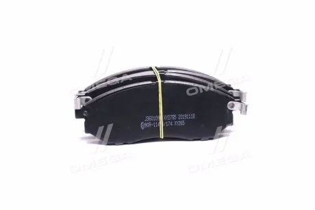 Колодки тормозные Nissan QASHQAI (J10, JJ10) 07-; PATHFINDER 05-; NAVARA 05-;MURANO 05- (выр-во Jako JAKOPARTS J3601093