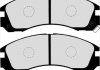 Гальмівні колодки, дискове гальмо (набір) JAKOPARTS J3605031 (фото 2)