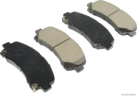Гальмівні колодки, дискове гальмо (набір) JAKOPARTS J3609008