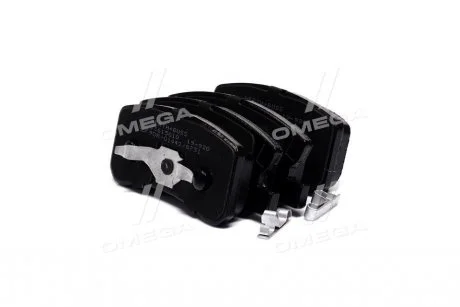 Колодки тормозные дисковые задние Mitsubishi (выр-во) JAKOPARTS J3615010