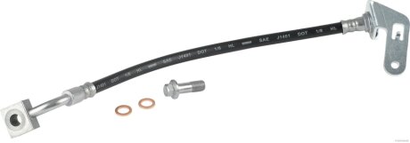 Гальмівний шланг, гальмівна система: BREMBO (довжина 327мм, M10x1) TESLA MODEL X Electric 09.15- JAKOPARTS J3700802