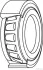 Подшипник ступицы передн. NISSAN (пр-во Jakoparts) J4701020