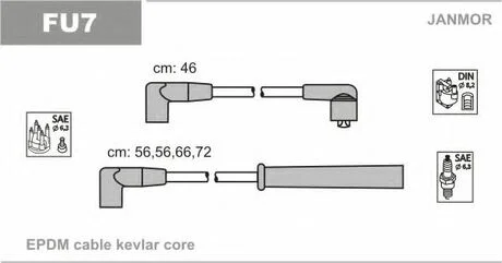 Провід в/в Ford Scorpio 1.8-2.0 i 1.8 L - 2.0 i L (Mot O Janmor FU7