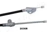 Трос ручного гальма RECZ. TOYOTA T. YARIS VERSO 1.3/1.4 D-4D/1.5 99-05 PR JAPANPARTS BC2036R (фото 3)