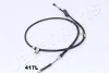HONDA Трос ручн.тормоза лев.Accord 2.2 90- JAPANPARTS BC-417L (фото 2)