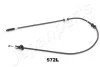 Трос ручного тормоза лев. MITSUBISHI Space Star 00- JAPANPARTS BC-572L (фото 2)