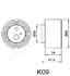 Устройство для натяжения ремня, ремень ГРМ JAPANPARTS BE-K09 (фото 2)