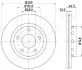 JAPANPARTS Диск тормозной задн.(вентил.) AUDI A8 96-01 (269*22) DP-0913