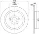 LEXUS Диск гальмівний задній RX 15- JAPANPARTS DP-267C (фото 2)