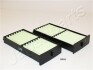 JAPANPARTS MITSUBISHI Фильтр салона (2шт.) Pajero 98- FAA-MI8