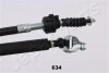 Трос зчеплення DAIHATSU CUORE/SIRION 1,0 98-05 JAPANPARTS GC634 (фото 2)