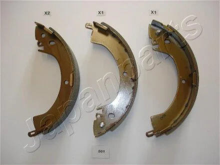 MITSUBISHI Щеки тормозные Pajero 86- JAPANPARTS GF-501AF