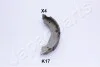 JAPANPARTS тормозные колодки барабан. KIA Sorento 02- GF-K17AF