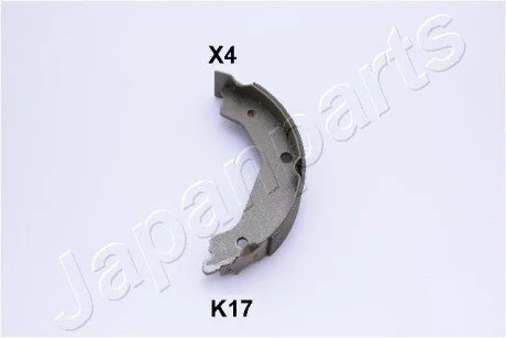 Тормозные колодки барабан. KIA Sorento 02- JAPANPARTS GF-K17AF