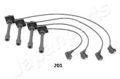 Дроти запалювання, набір TOYOTA COROLLA COMPACT JAPANPARTS IC-201