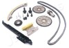 JAPANPARTS К-кт цепи ГРМ ( цепь + 3 шт. направляющие + натяжитель +3 шестерни + болты) Vectra C 2.0 03- KDK-0404