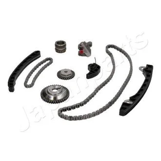 NISSAN К-кт цепи Note,Micra III,Juke,Tiida,Qashqai 1.6 05- JAPANPARTS KDK-124 (фото 1)