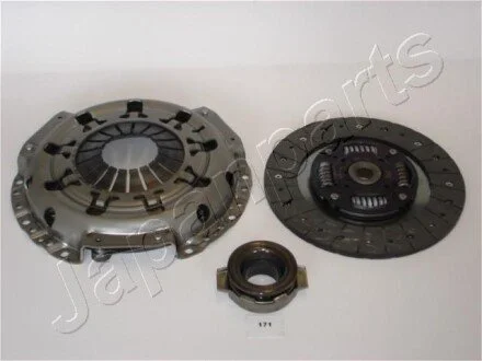 NISSAN К-кт сцепления Primera 2.0TD 96- 225mm JAPANPARTS KF-171 (фото 1)