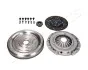 JAPANPARTS VW К-кт сцепления с маховиком Audi A1,3,Skoda Fabia,Octavia,Golf III,IV,Passat Polo 1.6/1.9TDI 96- KV-VW02
