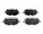 JAPANPARTS Тормозные колодки передн. LANCIA YPSILON 1.2-1.4 03 PA-0025AF