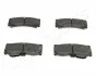 HUMMER Тормозная колодка передн.H3 JAPANPARTS PA-008AF (фото 2)