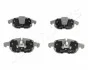 Тормозные колодки перед. OPEL Vectra C, Astra H, Zafira B FIAT Croma 05- SAAB 9-3 JAPANPARTS PA-011AF (фото 1)