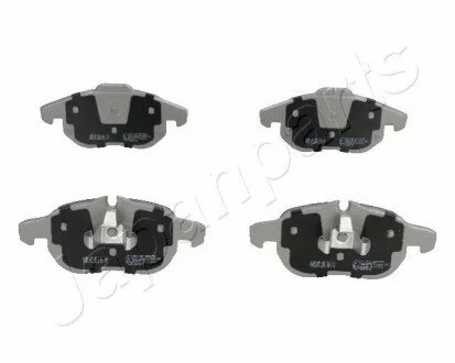 Тормозные колодки перед. OPEL Vectra C, Astra H, Zafira B FIAT Croma 05- SAAB 9-3 JAPANPARTS PA-011AF (фото 1)