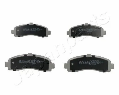 Гальмівні колодки, дискове гальмо (набір) JAPANPARTS PA-012AF