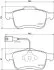 FIAT колодки гальмівні передн. (з датчик.) Doblo 10- JAPANPARTS PA-0221AF (фото 2)