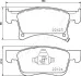 OPEL Колодки торм. пер. Corsa E 1,0-1,4 14-, Adam JAPANPARTS PA-0401AF (фото 2)