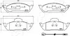Колодки гальмівні (передні) MB M-class (W163) 98-05 (+датчик) JAPANPARTS PA-0535AF (фото 2)