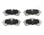 Гальмівні колодки PEUGEOT P. 308 1,2-2,0 13- JAPANPARTS PA-0646AF (фото 1)