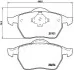 Гальмівні колодки SKODA P. OCTAVIA 1,8-2,0 96-10 JAPANPARTS PA0941AF (фото 2)