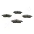 JAPANPARTS NISSAN Тормозные колодки TIIDA 07- PA-1002AF