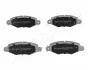 NISSAN Тормозные колодки передн. Kubistar 03-,Renault Kangoo 97- JAPANPARTS PA-114AF (фото 1)
