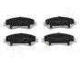 NISSAN Колодки торм. передние Qashqai 1,2-1,6 13-, X-Trail 1,6 13- JAPANPARTS PA-160AF (фото 1)