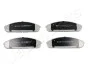 JAPANPARTS  NISSAN Тормозные колодки передн.Patrol GR I 4.2 88- PA-163AF