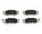 JAPANPARTS NISSAN Колодки тормозн.передн. Bluebird,Serena,Vanette 84- PA-195AF