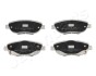 TOYOTA Колодки торм. пер. Avensis 2,0-2,2 08- JAPANPARTS PA-276AF (фото 1)