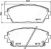MAZDA Гальмівні колодки 3 1.8 SKYACTIV-D 19- JAPANPARTS PA-3002AF (фото 2)