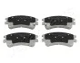 MAZDA Тормозные колодки перед. MAZDA 6 02- JAPANPARTS PA-307AF (фото 1)