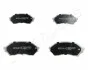 JAPANPARTS MAZDA Колодки тормозные передние 323 1.4-1.5 98- PA-311AF