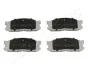 JAPANPARTS MAZDA Колодки тормозные передние E2200, ASIA МОТ. Hi-Topic 2.7D 05.93-12.98 PA-325AF