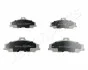 JAPANPARTS MAZDA Тормозные колодки передние B-serie,BT-50,Ford Ranger 1.8/3.0 96- PA-373AF
