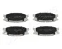 JAPANPARTS MITSUBISHI К-т тормозных колодок передних Canter PA-507AF
