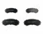 JAPANPARTS MITSUBISHI Тормозные колодки передн.Pajero,Grandis PA-509AF