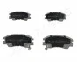 JAPANPARTS MITSUBISHI Тормозн.колодки передн.L200,L300,Pajero I,II PA-527AF