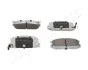 JAPANPARTS SUBARU колодки гальм. задн. Legacy, Impreza - 98 PA-701AF