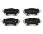 SUZUKI Тормозные колодки пер. Grand Vitara 1.9d 2.0HDI 01- JAPANPARTS PA-807AF (фото 1)